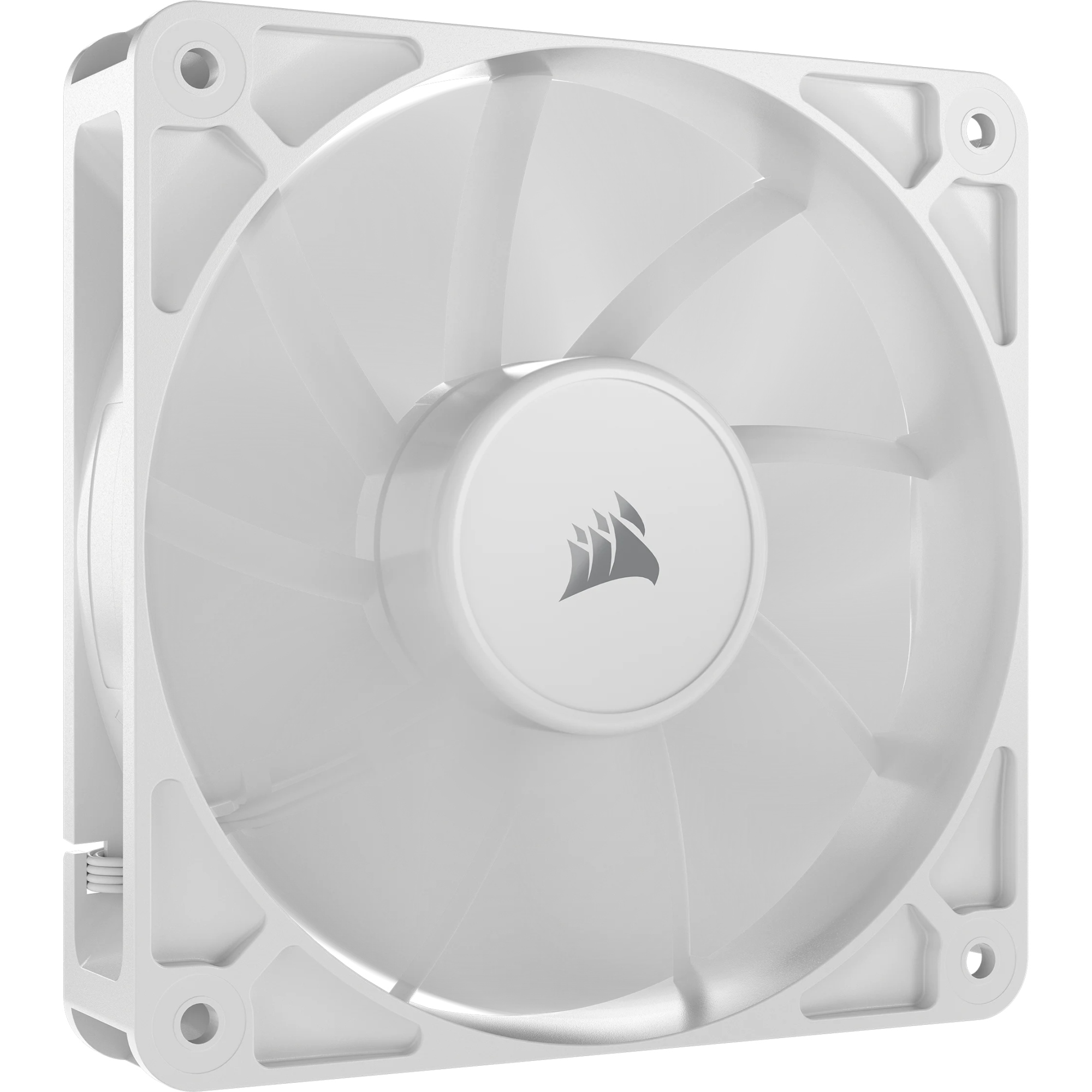RS120 Carcasa del ordenador Ventilador 12 cm Blanco 1 pieza(s)