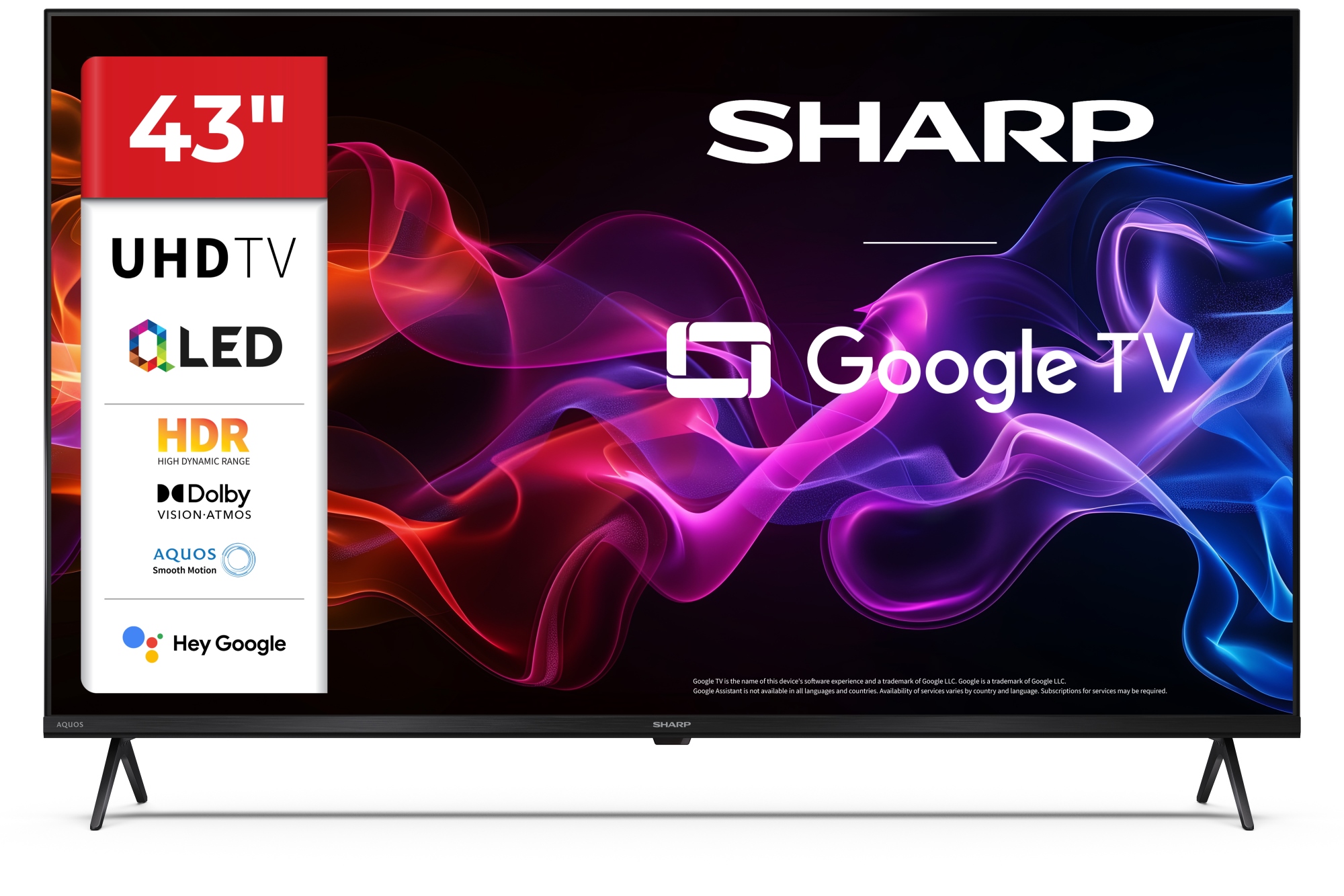 43HP5265E Televisor 109,2 cm (43") 4K Ultra HD Smart TV Wifi Negro