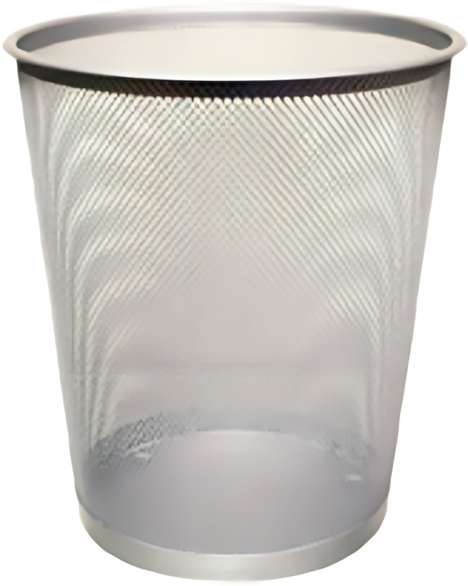 KF00849 cubo de basura Alrededor Plata