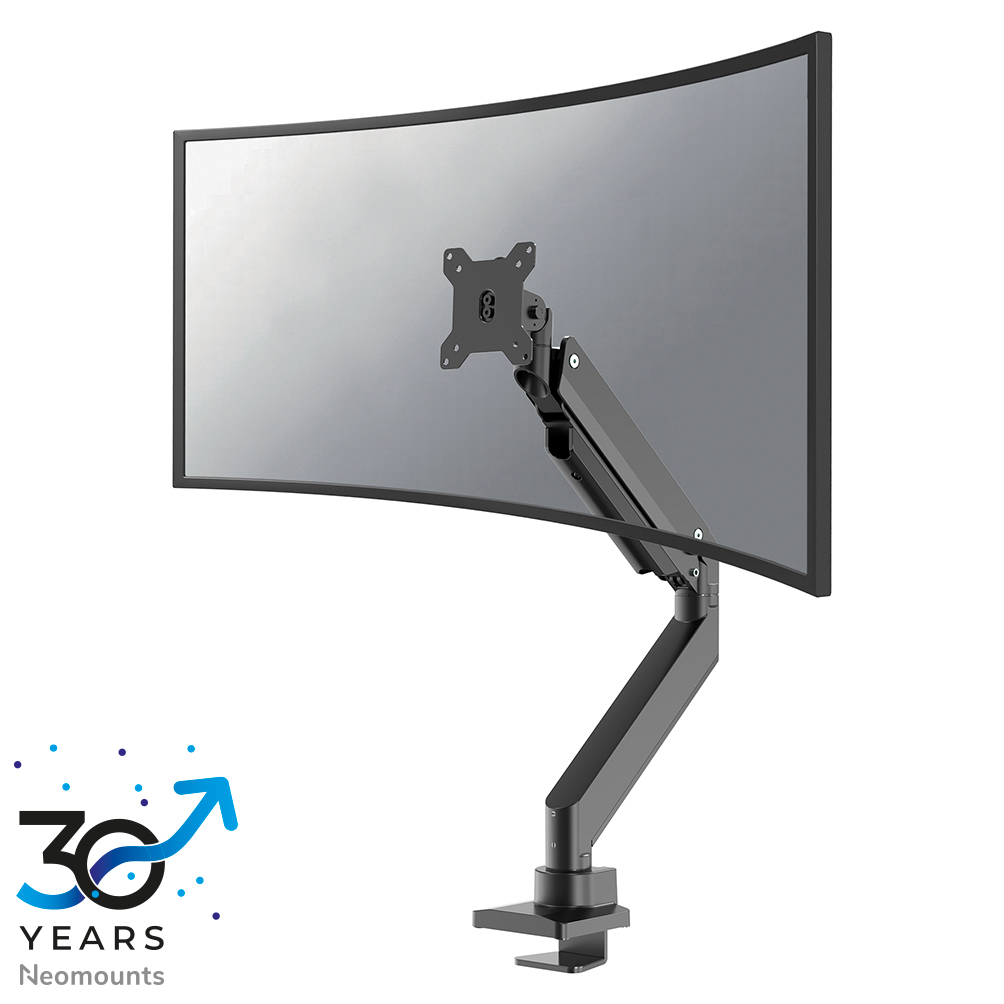 NM-D775BLACKPLUS Brazo de monitor 10-49" - resorte de gas - Topfix - Tope-a-180°