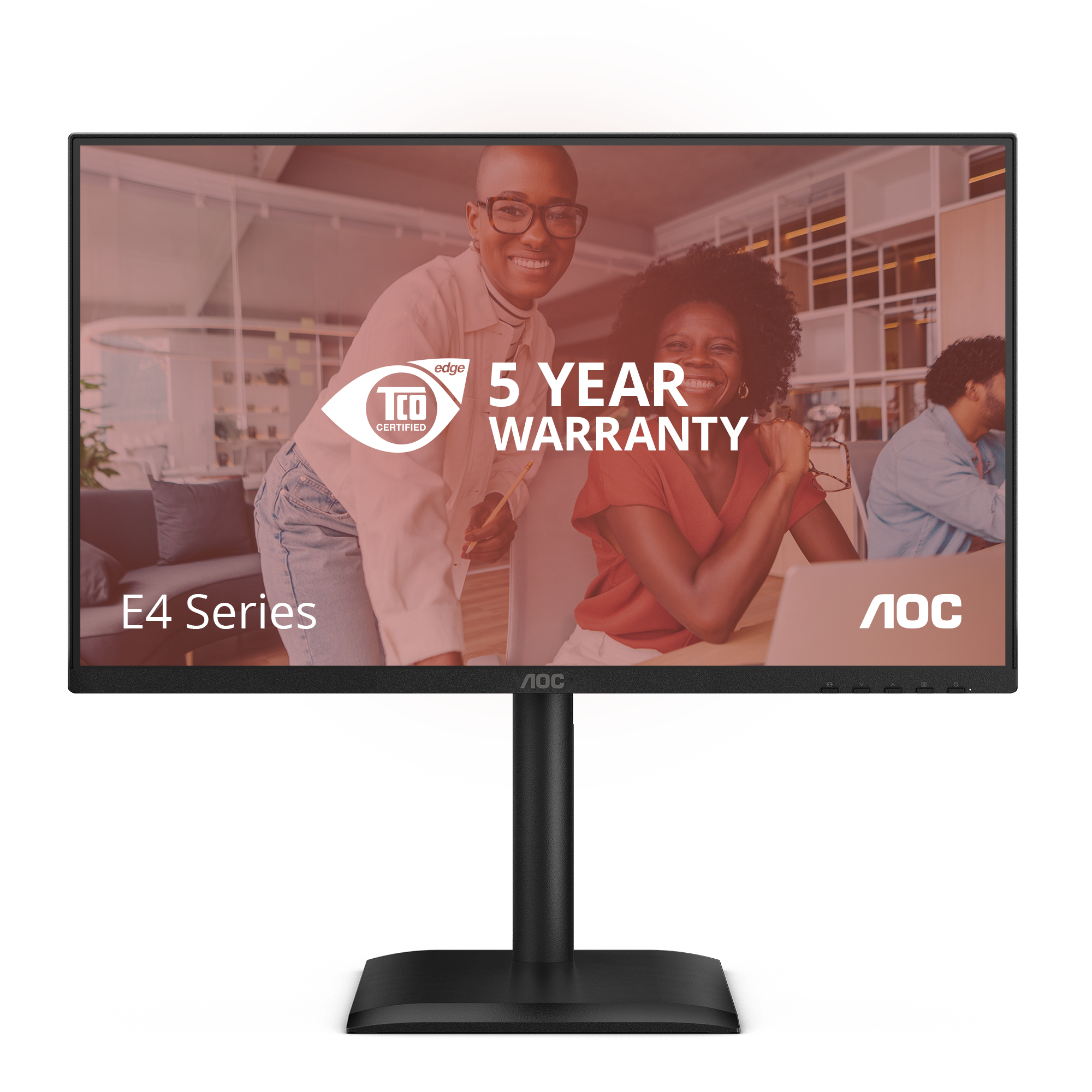 E4 24E4CV pantalla para PC 60,5 cm (23.8") 1920 x 1080 Pixeles Full HD LED Negro