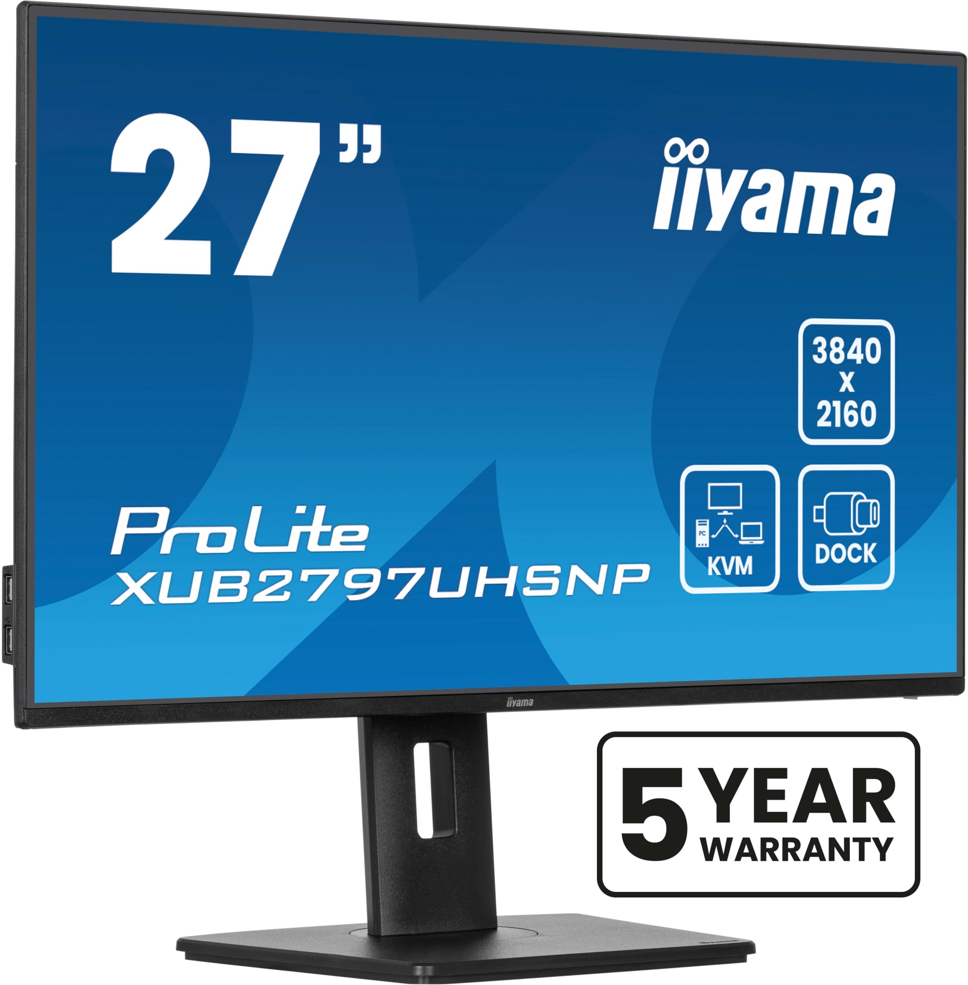 ProLite XUB2797UHSNP-B1 pantalla para PC 68,6 cm (27") 3840 x 2160 Pixeles 4K Ultra HD LED Negro