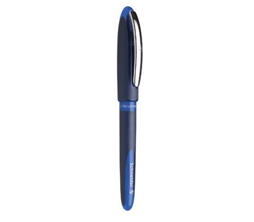 One Business Bolígrafo cilíndrico Azul 183003 - Pack de 10 unidades