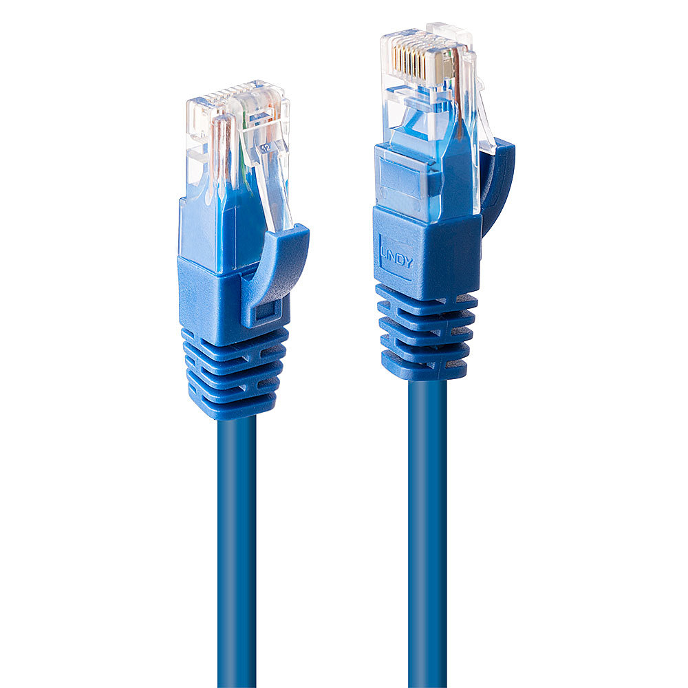 48017 cable de red Azul 1 m Cat6 U/UTP (UTP)