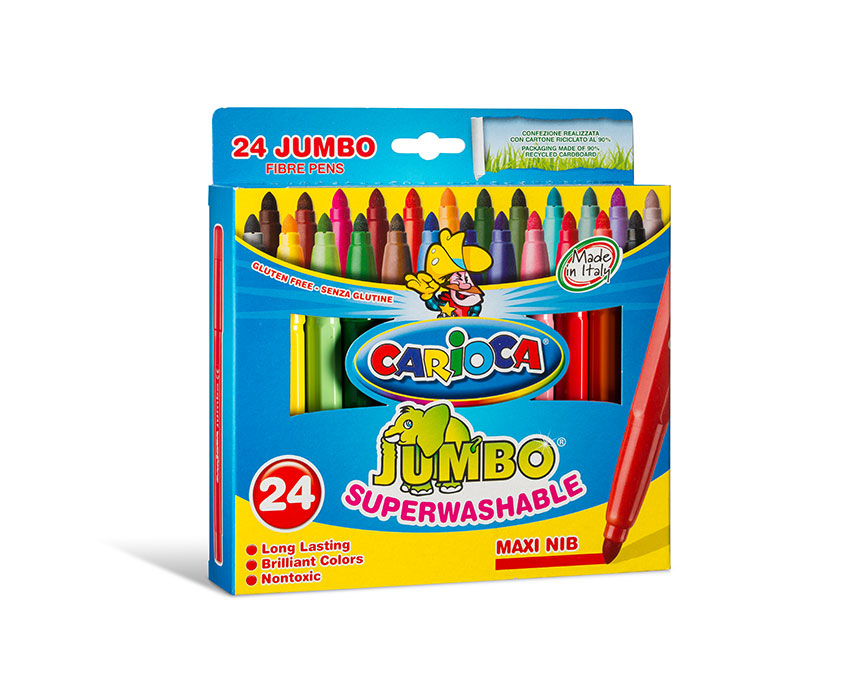 Jumbo rotulador Extra-grueso Multicolor 24 pieza(s)
