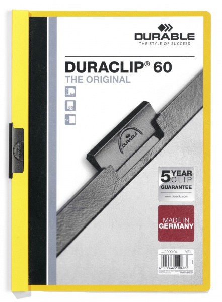 DURACLIP 60 archivador Amarillo