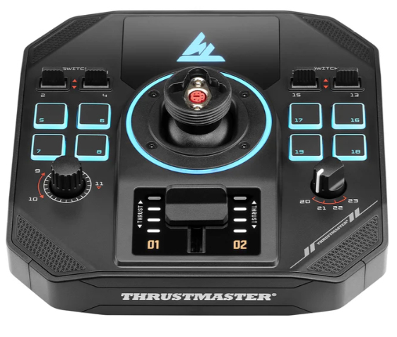 Sol-R 5 Base Negro USB Base de joystick Analógico/Digital PC