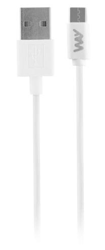 WTCUSB1 cable USB 1 m USB C USB A Blanco