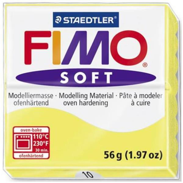 FIMO soft Pasta de modelar 56 g Amarillo 1 pieza(s)
