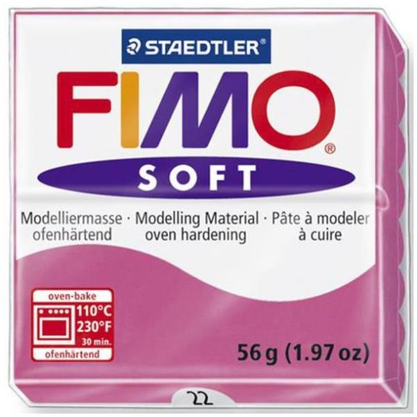FIMO soft Pasta de modelar 56 g Rosa 5 pieza(s)