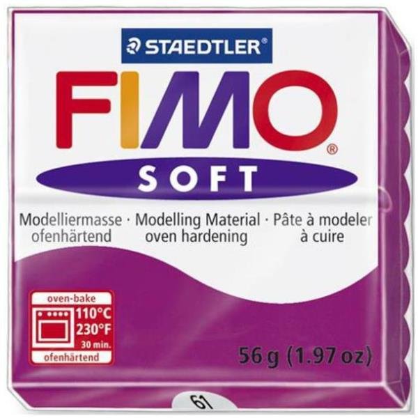 FIMO soft Pasta de modelar 56 g Púrpura 1 pieza(s)