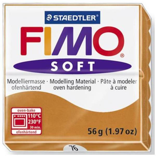 FIMO soft Pasta de modelar 56 g Marrón 1 pieza(s)