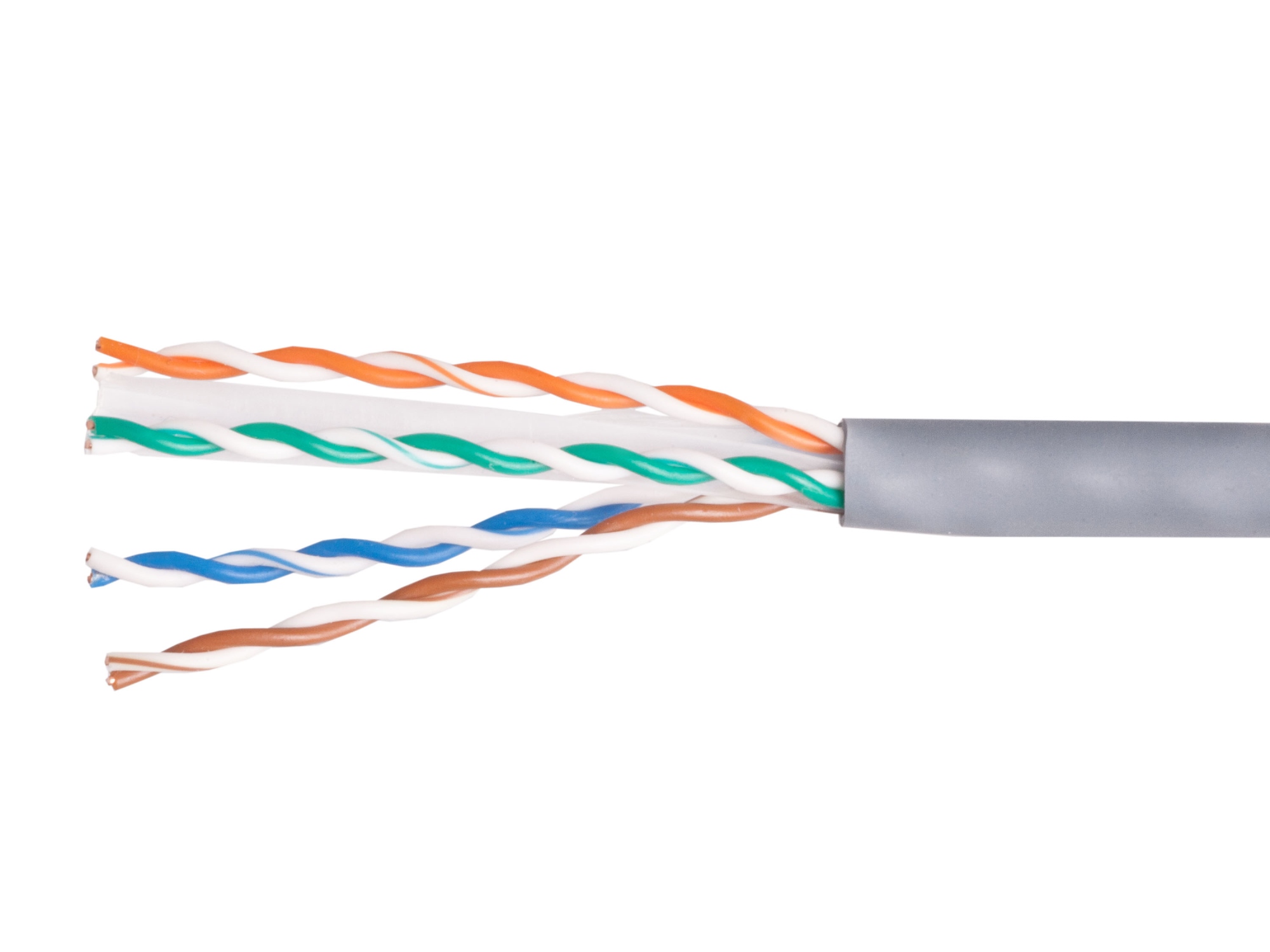 404532 cable de red Gris 305 m Cat6 U/UTP (UTP)