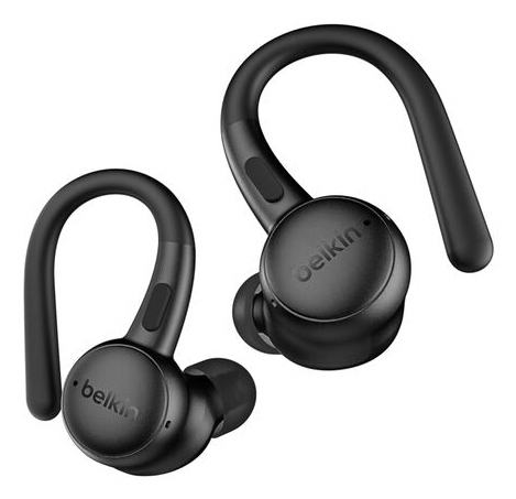 SoundForm ActiveFit Auriculares Inalámbrico y alámbrico gancho de oreja Llamadas/Música USB Tipo C Bluetooth Negro