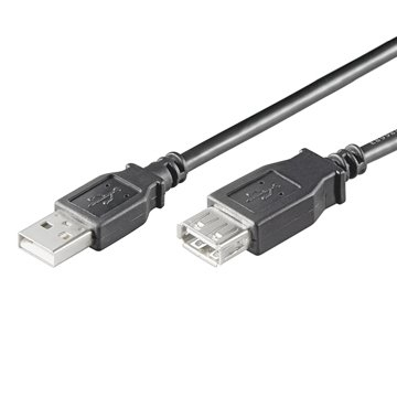 EC1012 cable USB 1,8 m USB 2.0 USB A Negro