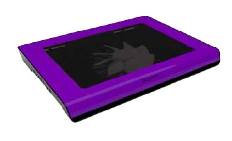 APPNBC06 almohadilla fría 39,6 cm (15.6") 1500 RPM Negro, Púrpura