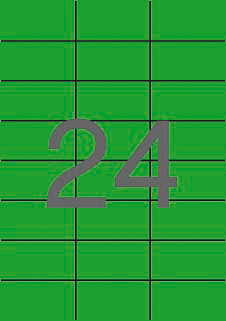 01594 etiqueta de impresora Verde