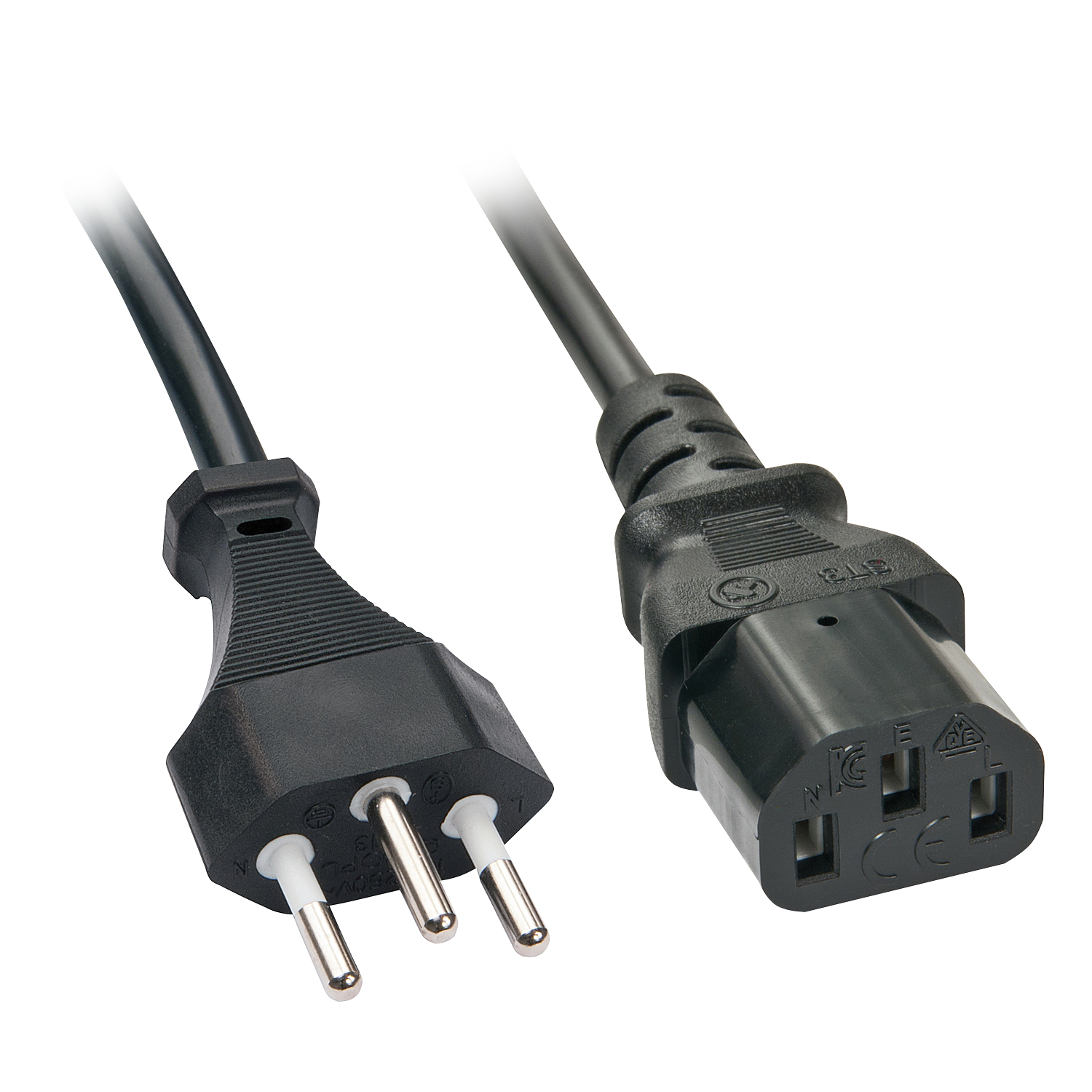 30417 cable de transmisión Negro 2 m C13 acoplador