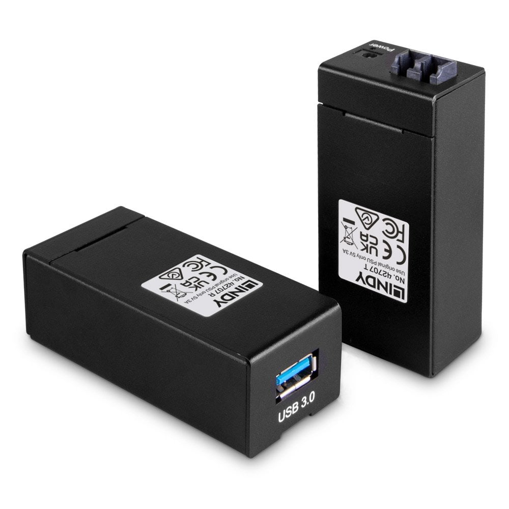 42707 extensor audio/video Transmisor y receptor de señales AV Negro