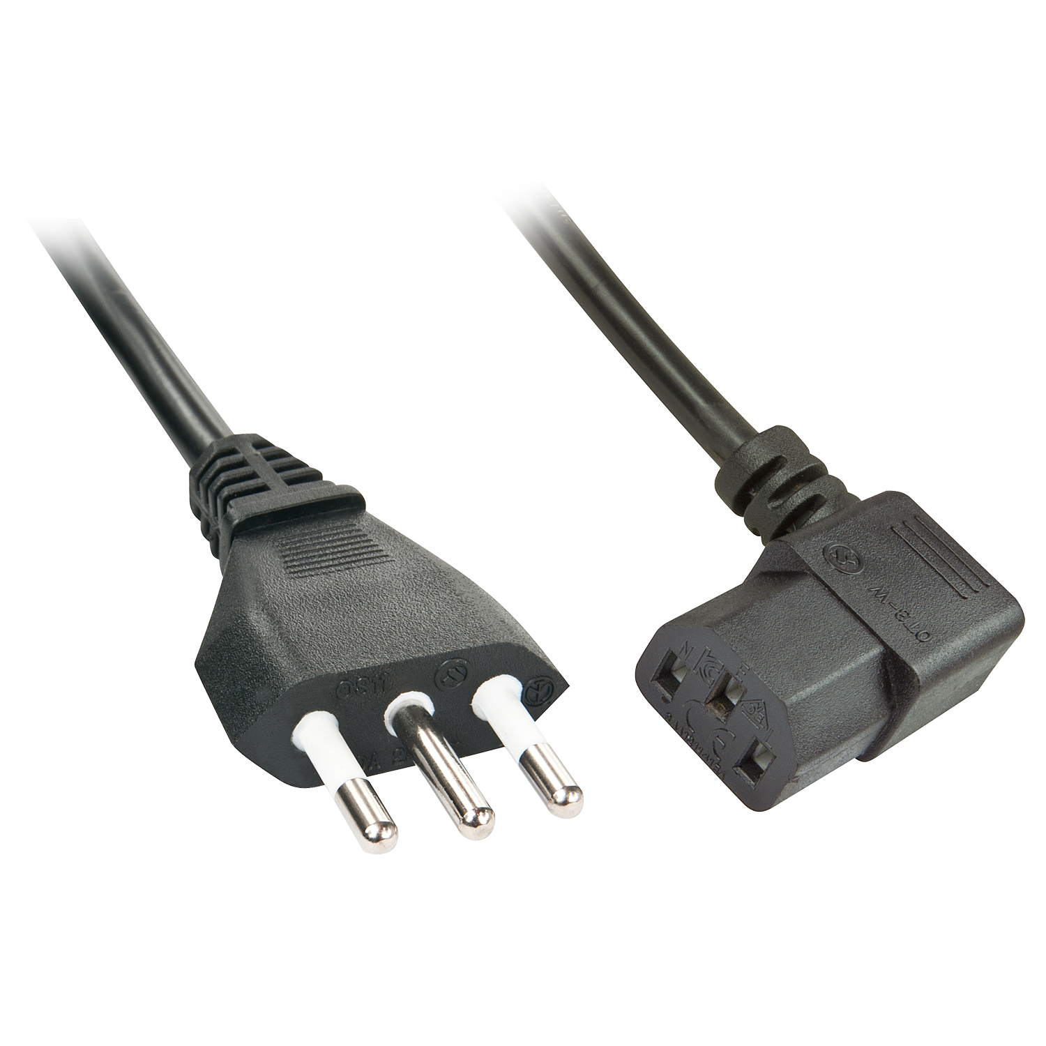 30346 cable de transmisión Negro 2 m C13 acoplador