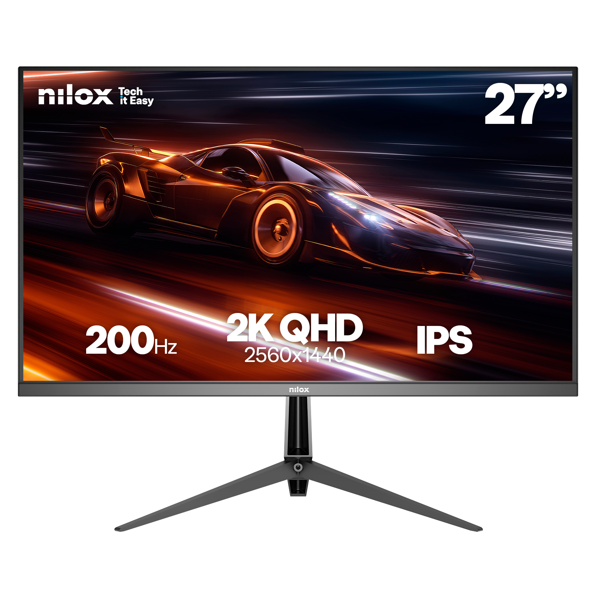NXM272K20001 pantalla para PC 68,6 cm (27") 2560 x 1440 Pixeles 2K LED Negro