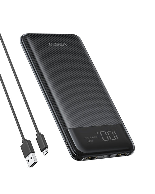 L11 10000 mAh Cargador inalámbrico Negro