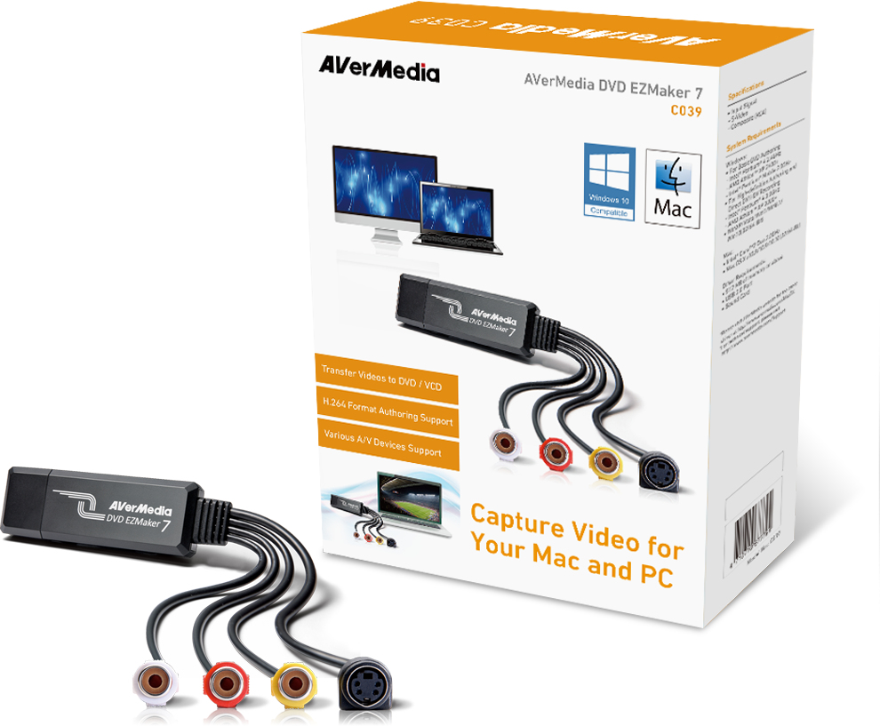 DVD EZMAKER 7 USB 2.0 DISPOSITIVO PARA CAPTURAR VIDEO
