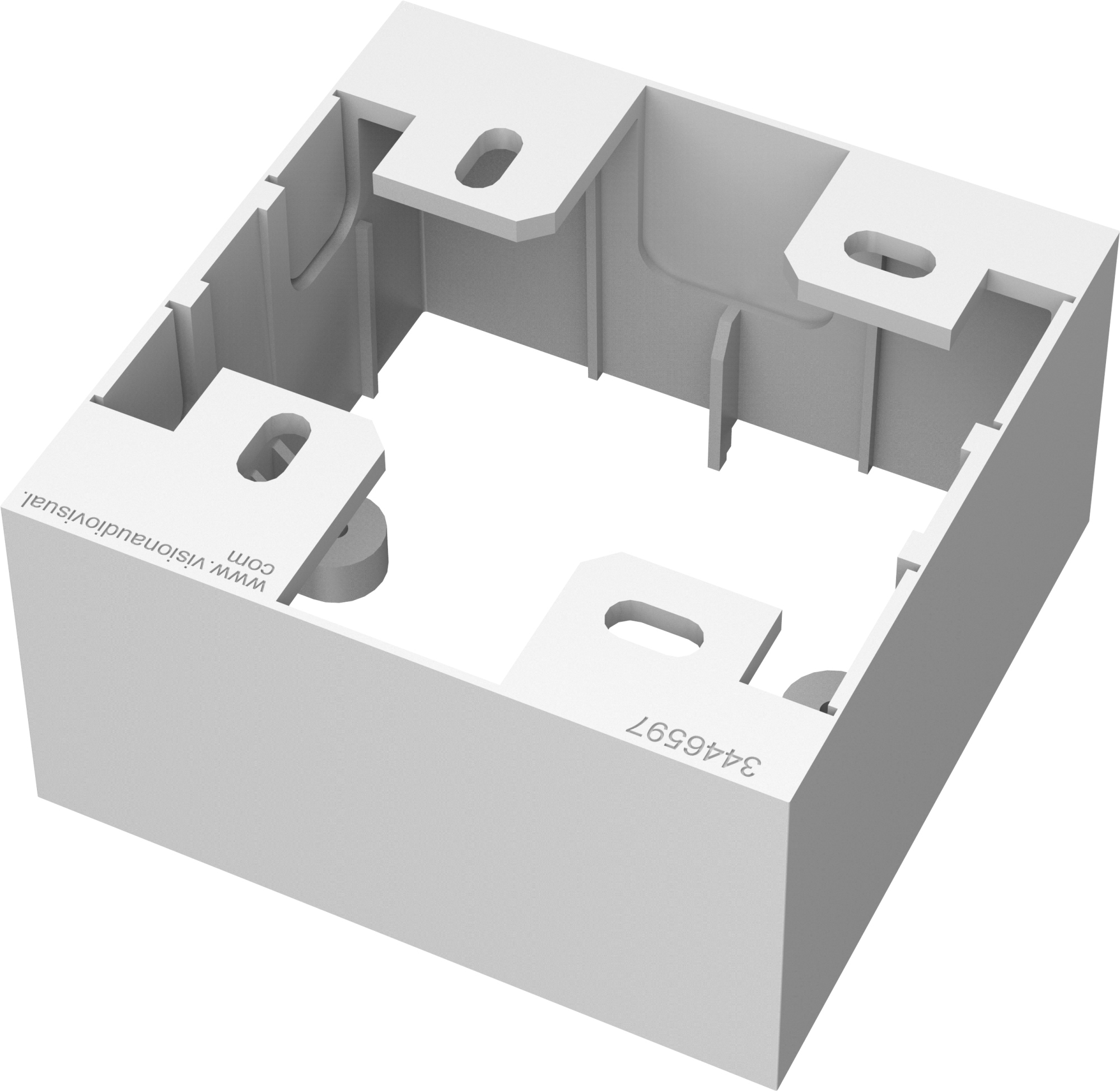 TC3 BACKBOX1G caja electrica Blanco
