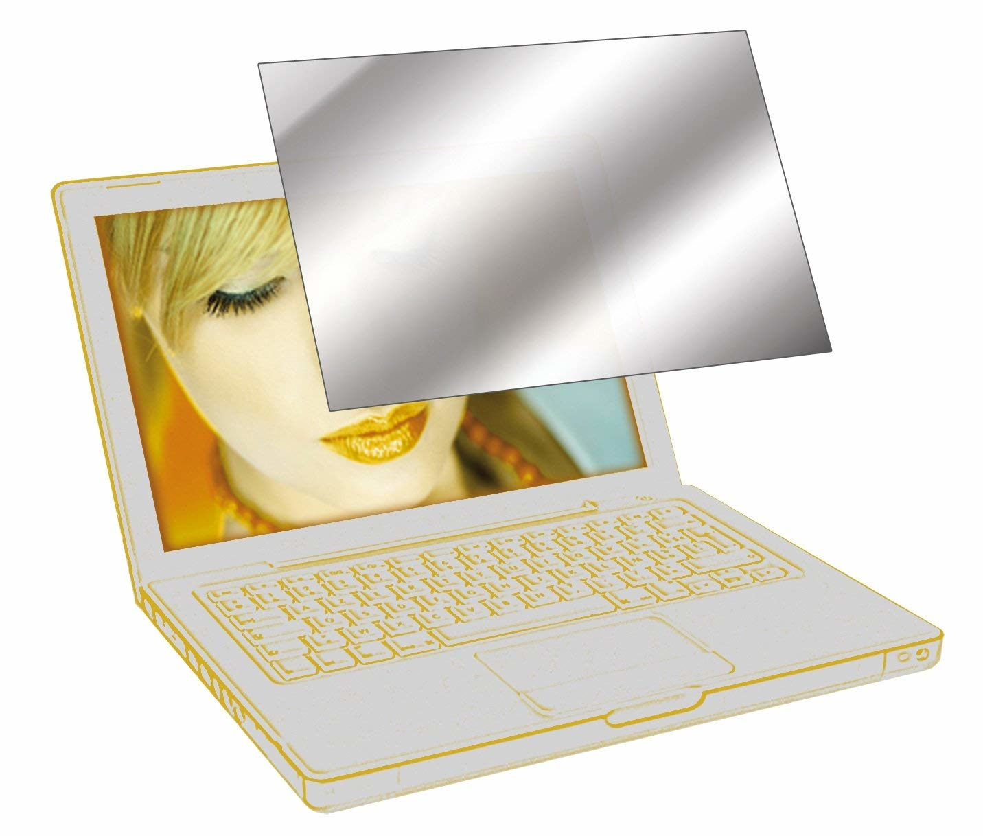 SSP16UF filtro para monitor 39,6 cm (15.6") Portátil Filtro de privacidad para pantallas sin marco
