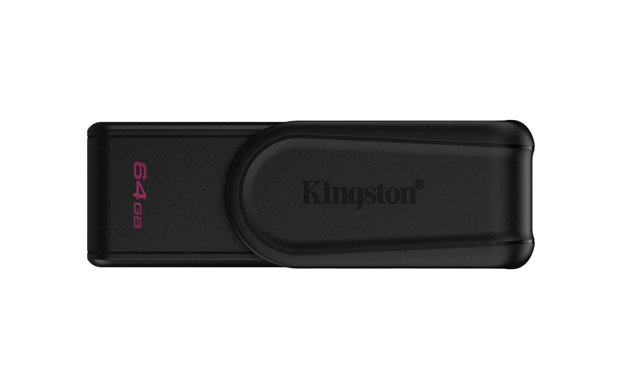 DataTraveler 64GB Portable USB 3.2 Gen 1 Exodia S (Black/Black)
