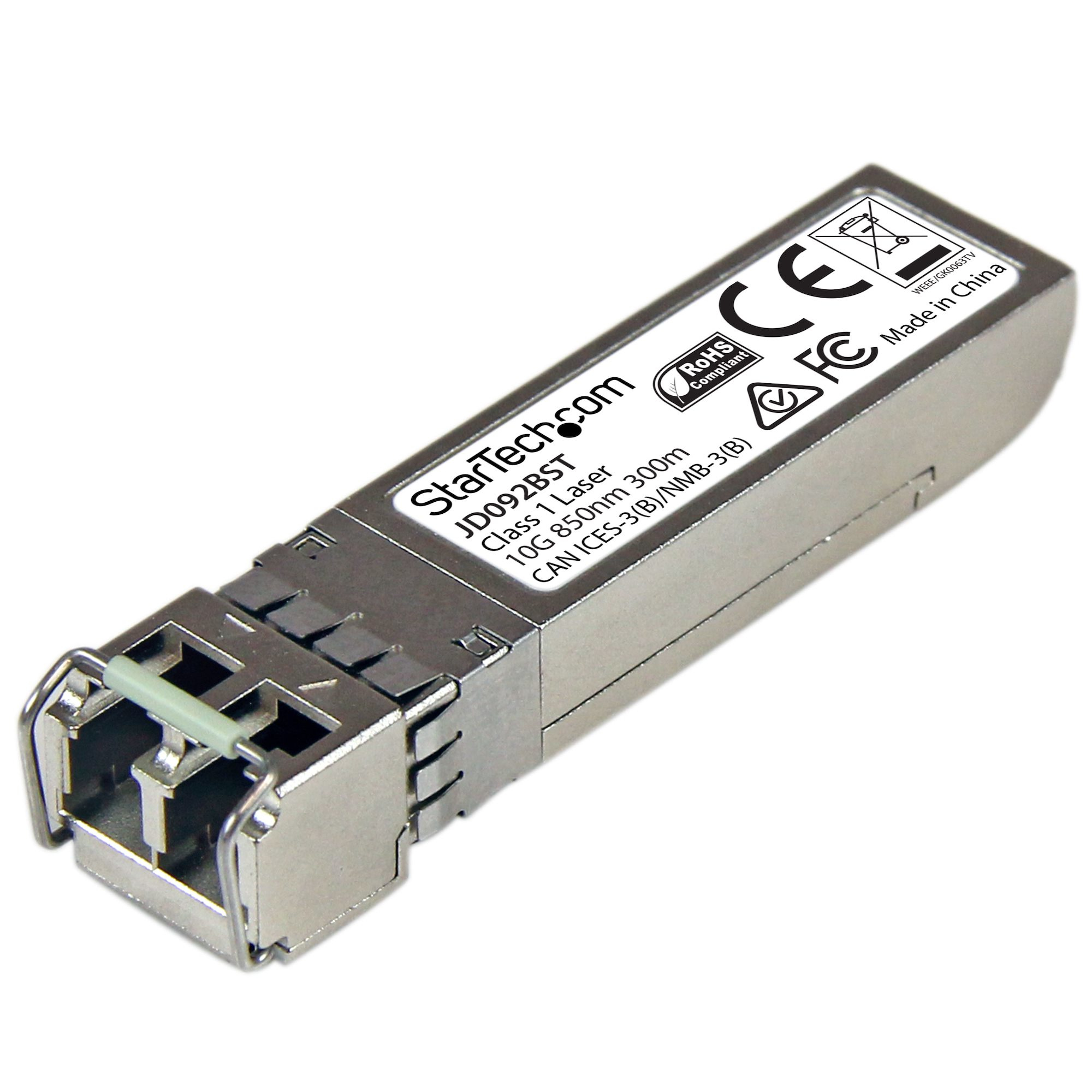 Módulo Transceptor SFP+ Compatible con el Modelo JD092B de HP - 10GBASE-SR