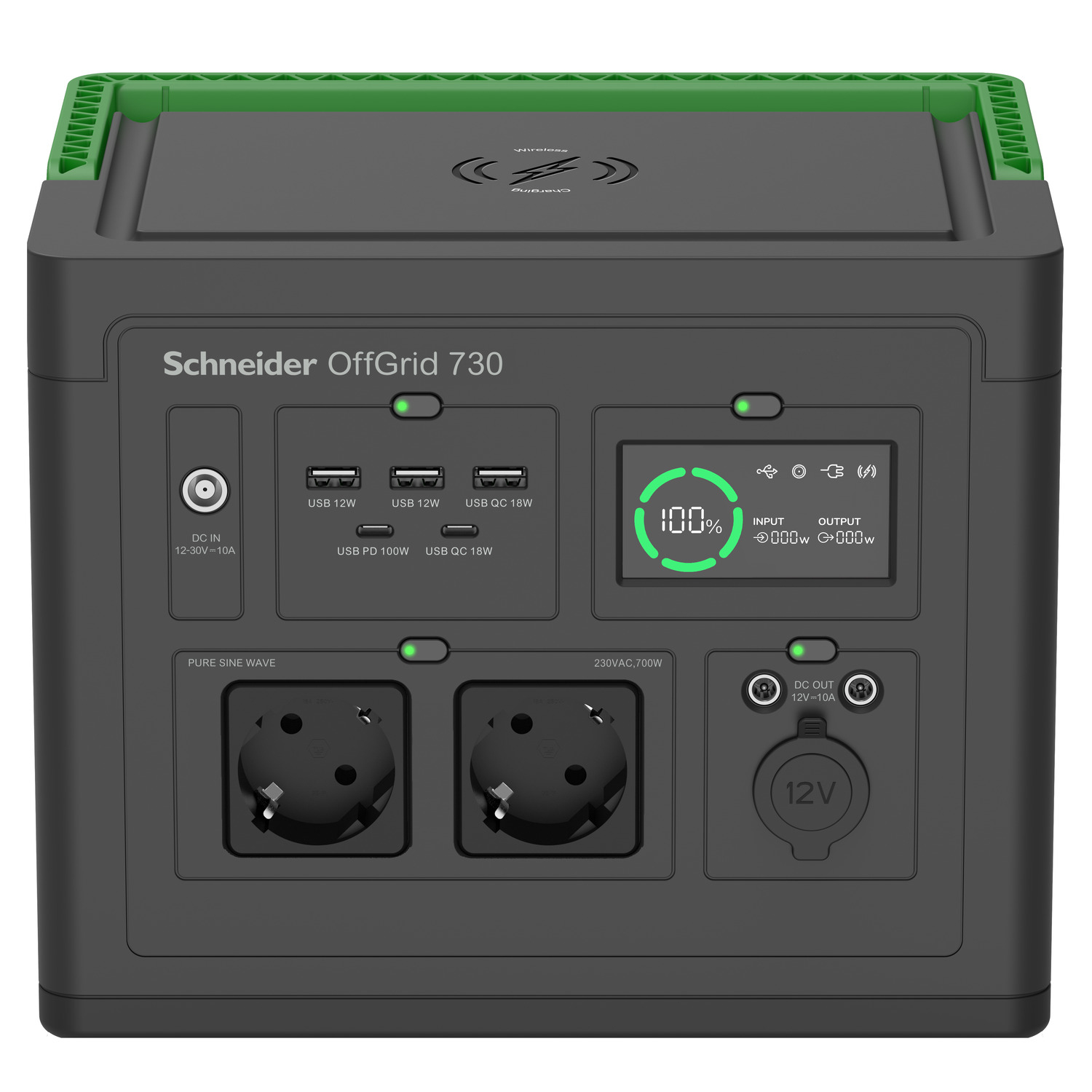 PPS730-GR estación de energía portátil Ión de litio 995 W 6,4 kg