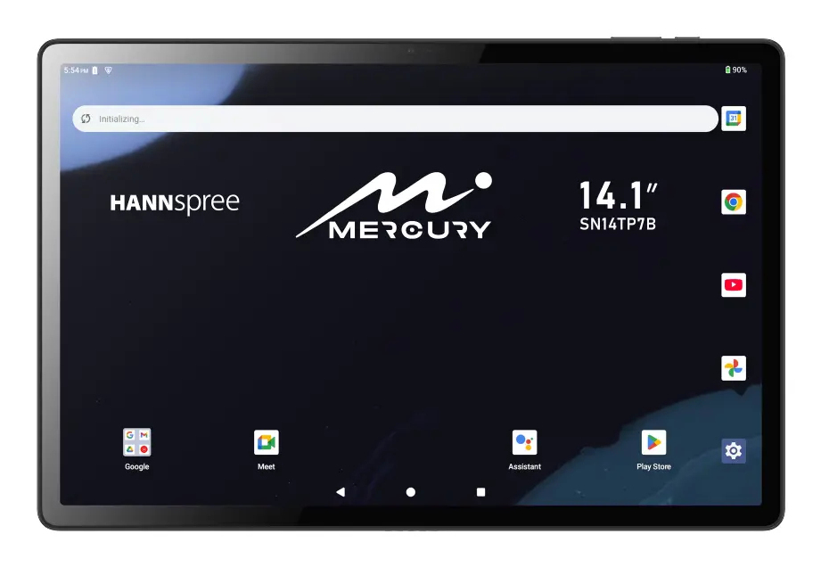 Mercury Mediatek LTE 128 GB 35,8 cm (14.1") 6 GB Wi-Fi 5 (802.11ac) Android 15 Negro