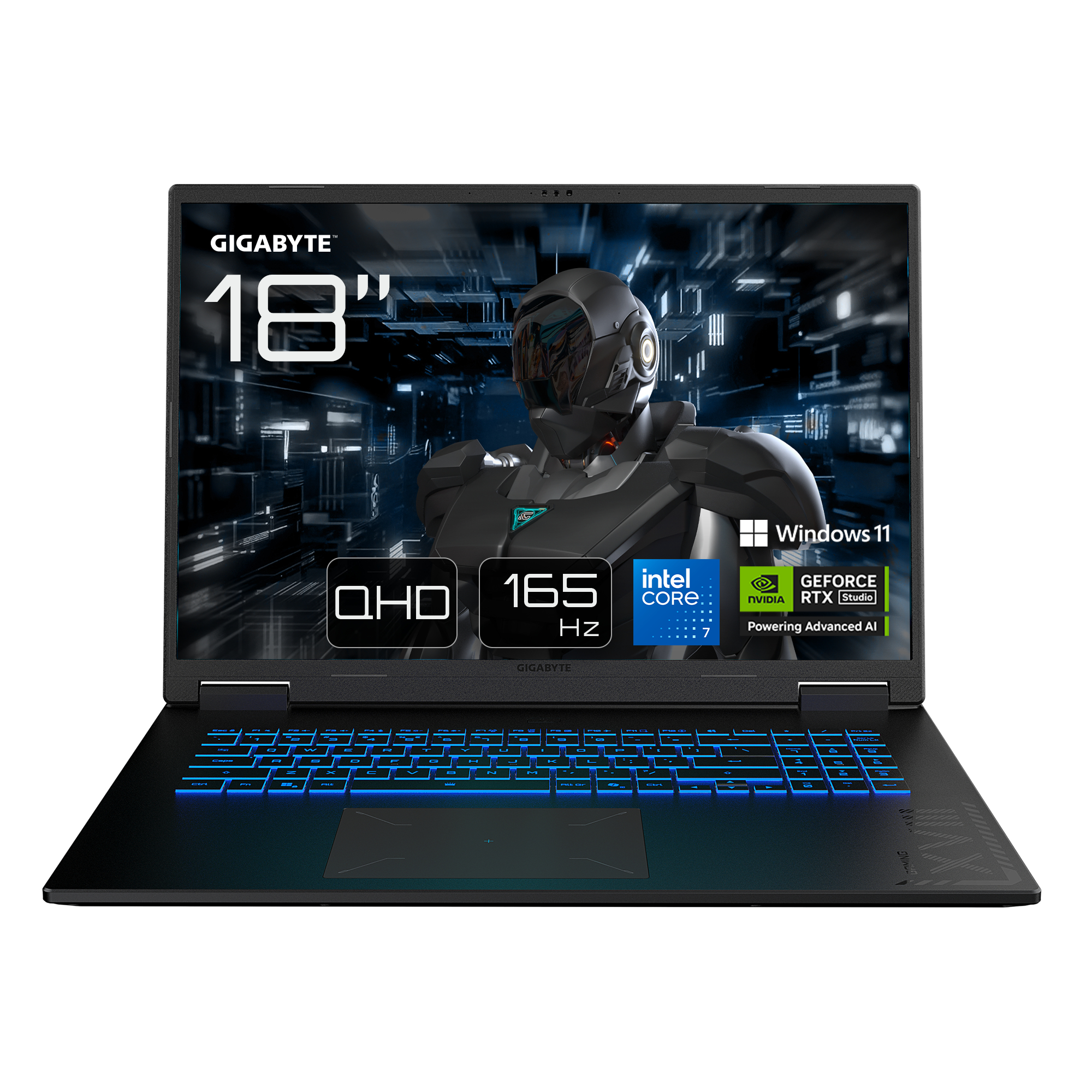 GAMING A18 PRO Portátil - 18, 165Hz WQXGA, Intel Core 7 240H, RTX 5070 Ti, 32GB LPDDR5x 5600MHz, SSD Gen4 de 1TB, Windows 11 Home, Garantía de 2 años, Dolby Atmos, GAMING A18 PRO DXJG3FRBC4SH