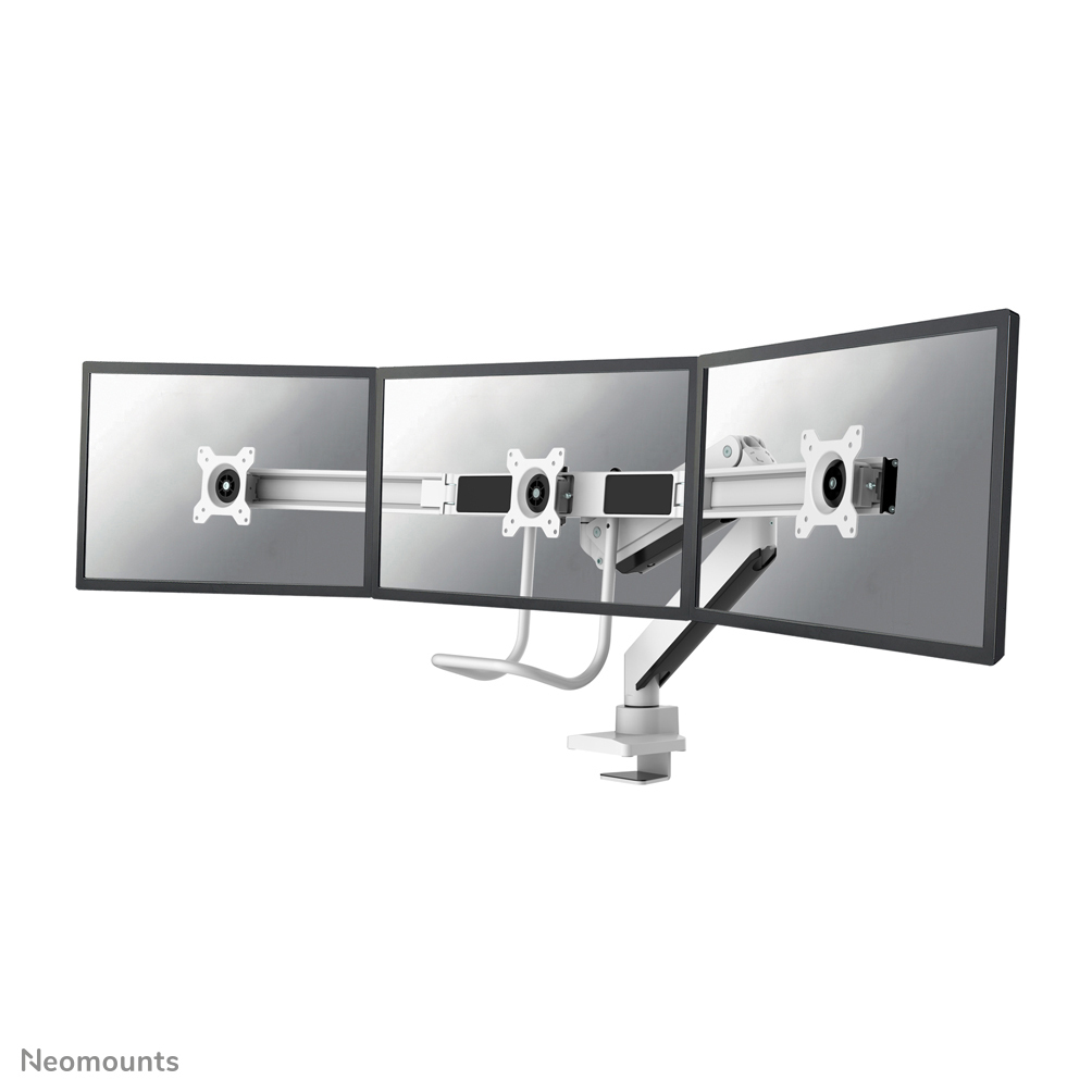NM-D775DX3WHITE soporte para monitor 68,6 cm (27") Escritorio Blanco
