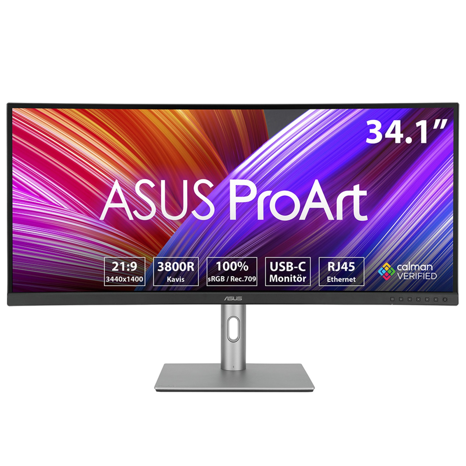 ProArt PA34VCNV pantalla para PC 86,6 cm (34.1") 3440 x 1440 Pixeles UltraWide Quad HD LCD Negro