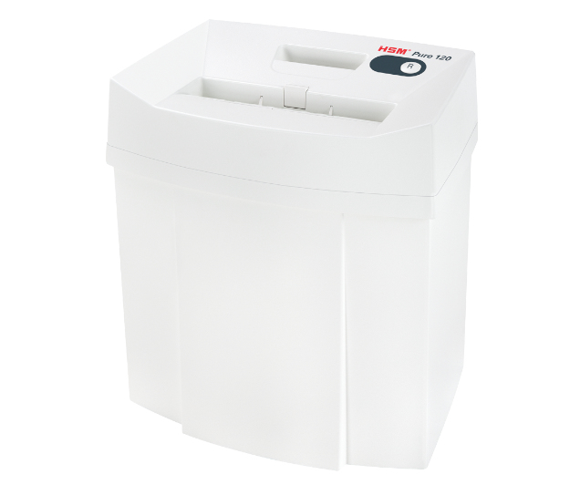 PURE 120 triturador de papel Corte en partículas 55 dB 22,5 cm Blanco