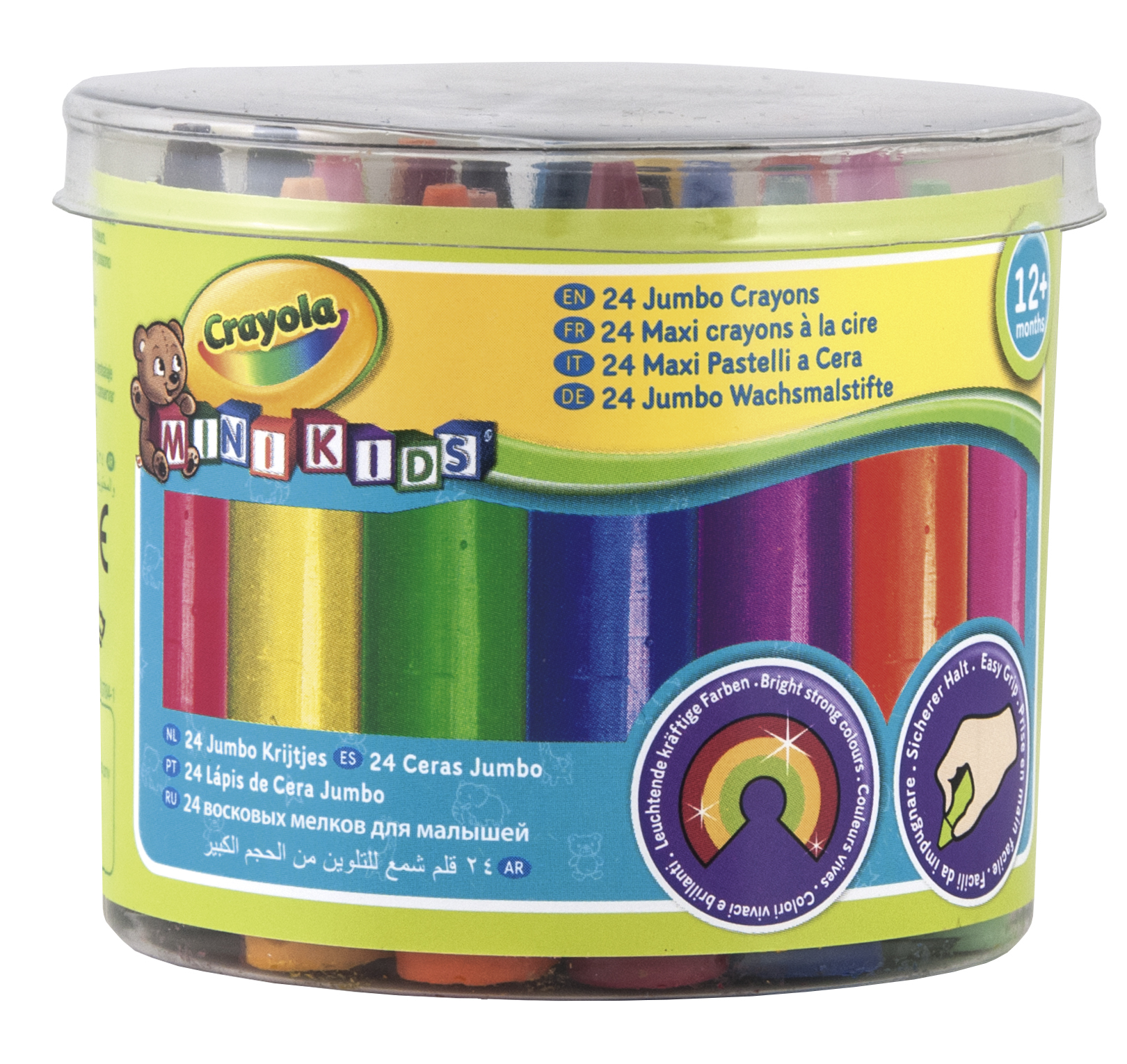 Mini Kids - 24 Jumbo crayons 24 pieza(s)
