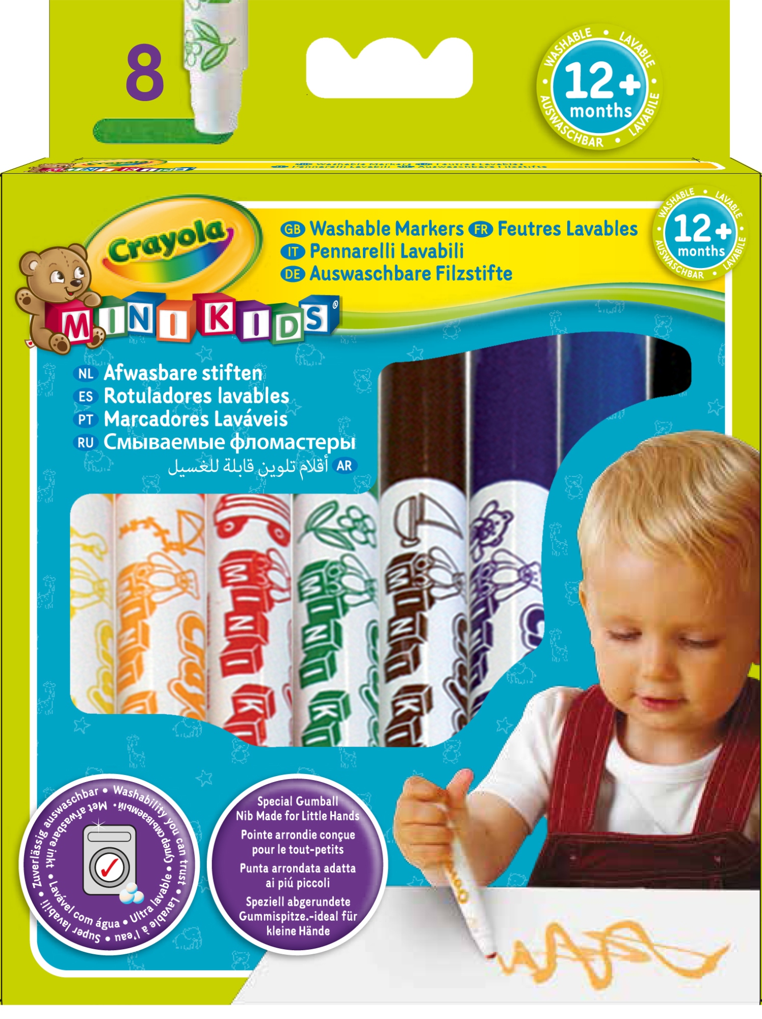 81-8324 rotulador para colorear Multi 8 pieza(s)