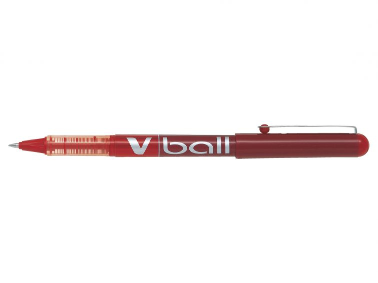 V-Ball Bolígrafo cilíndrico Rojo 1 pieza(s)