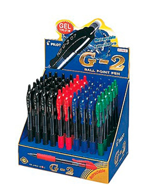 34117 bolígrafo de gel Bolígrafo de gel de punta retráctil Colores surtidos 60 pieza(s)