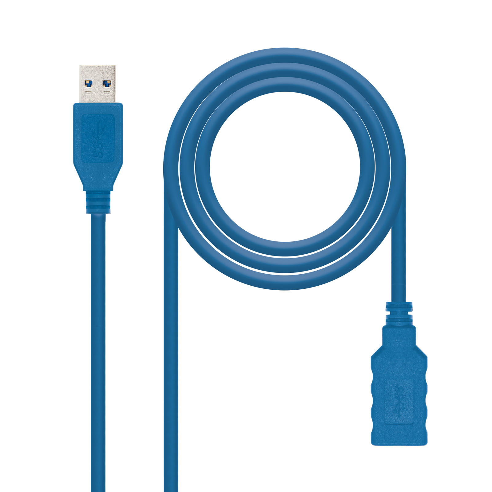 10.01.0901-BL cable USB USB 3.2 Gen 1 (3.1 Gen 1) 1 m USB A Azul