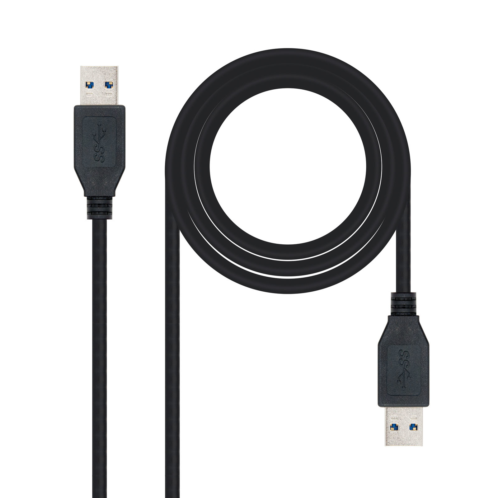 10.01.1002-BK cable USB USB 3.2 Gen 1 (3.1 Gen 1) 2 m USB A Negro