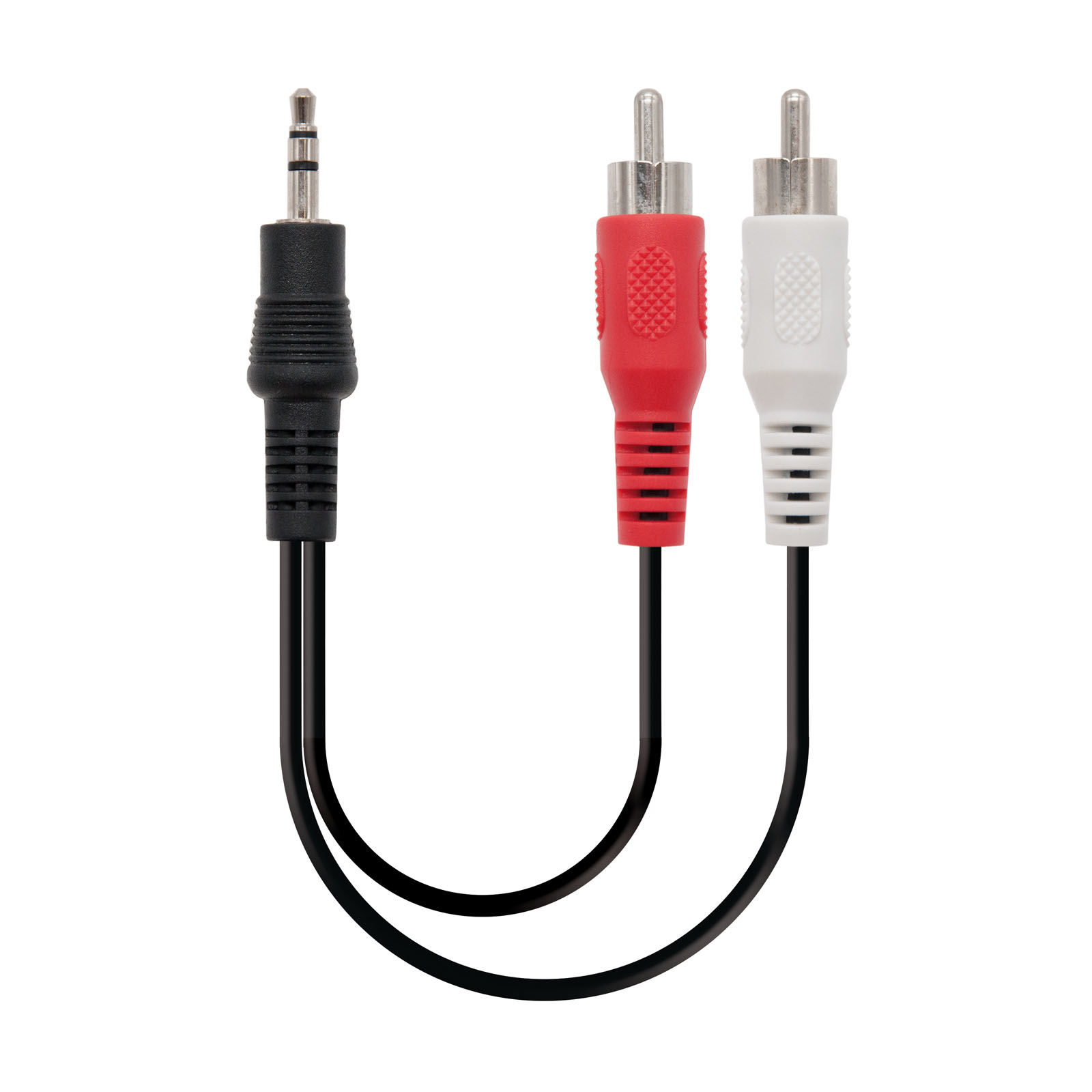 10.24.0310 cable de audio 10 m 3,5mm 2 x RCA Negro