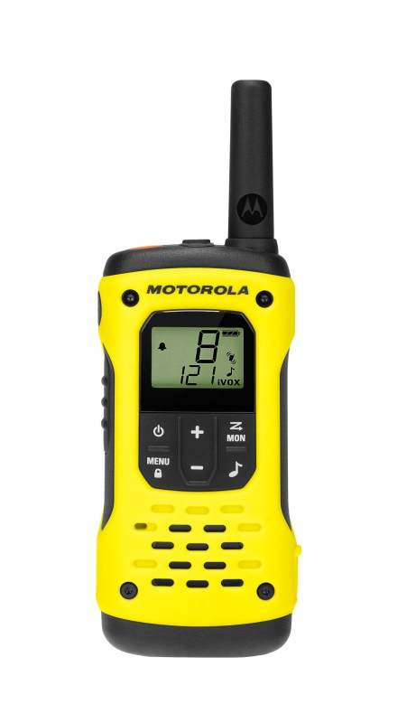 Talkabout T92 H2O two-way radios 16 canales 446.00625 - 446.19375 MHz Negro, Amarillo