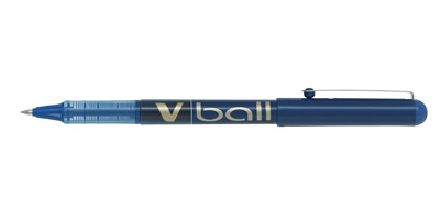 V-ball Bolígrafo cilíndrico Azul