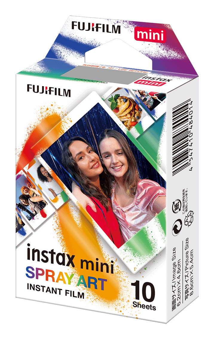 Instax mini Film - Spray Art WW 1 película instantáneas 10 pieza(s) 54 x 86 mm