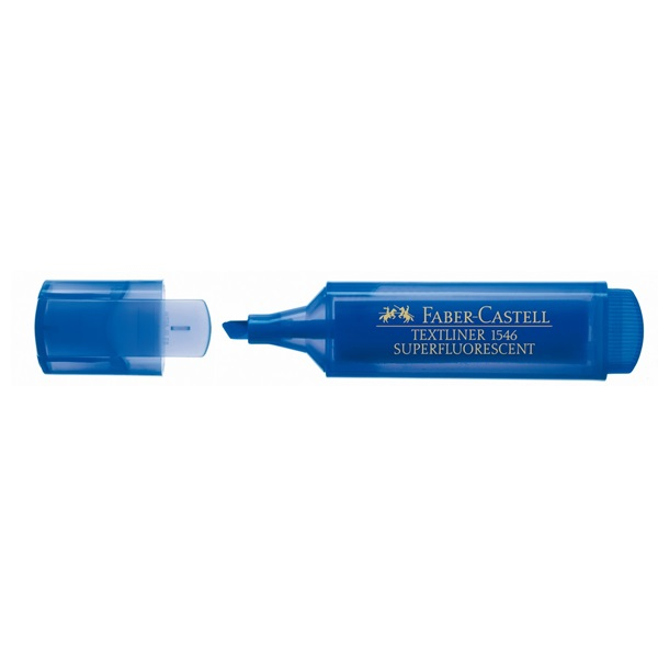 TEXTLINER 15 marcador 10 pieza(s) Punta de cincel/fina Azul 154652