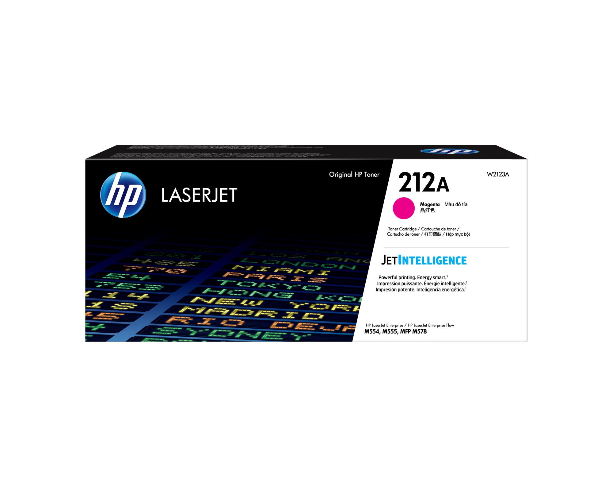 Cartucho de tóner Original LaserJet 212A magenta