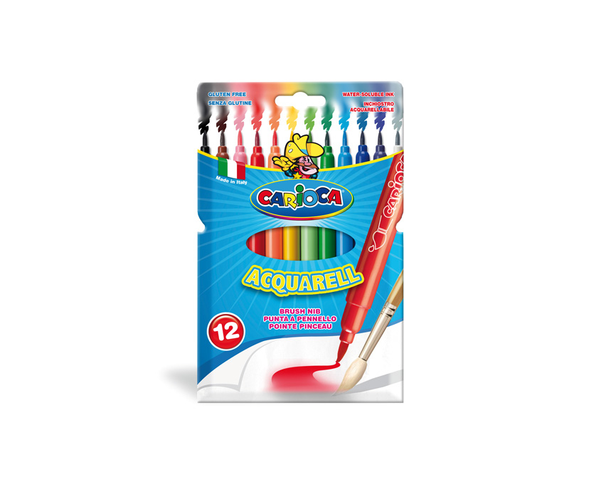 Acquarell rotulador Fino Multicolor 12 pieza(s)